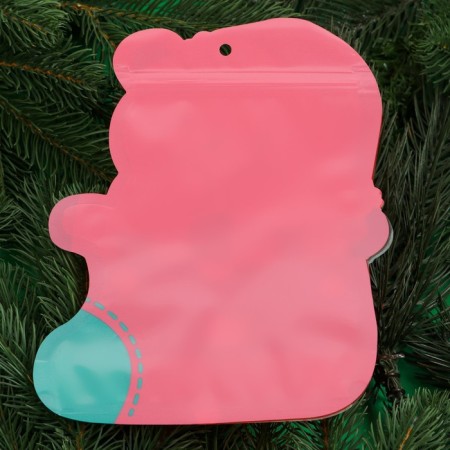 Gift package, "Bear with a cap", with zip-lock fastener, 21x15.5 cm-1