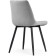SHELS on a metal frame Chelsea Metal/velor, black/light gray 50x60x80 cm
