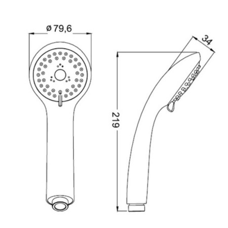 Shower watering can Iddis a11031, 3 modes-6
