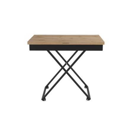 Transformable table "Andre Loft", 850 (1100) × 550 (850) × 400 (725) mm, chipboard, oak van-5