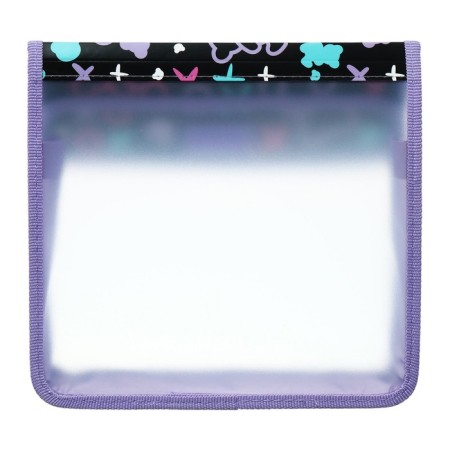 A5 notebook folder (240 x 205 x 40 mm), with Velcro valve, plastic/textiles, Hatber "My Bear"-2