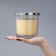 Aromatic giant in a glass "House House House", soy wax, 10x10 cm