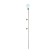 Wall lamp ST LUCE. SL1015.401.01. Gante. 1x60 W, E27, 6x131 cm, black color