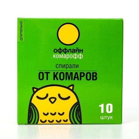 Spirals from mosquitoes "Komaroff", 10 pcs-2