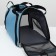 Meser-carrier bag, 43 x 21 x 30 cm, blue