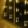 Garland "Curtain" 2.5 × 0.65 m with nozzles "Drops", IP20, transparent thread, 50 LED, glow warm white, 8 modes, 220 V