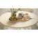 Dining table "Medison", 800 × 800 × 720 mm, support metal, color of the oak sanremo