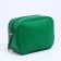 Bag Cross-Bodi with a zipper, green color
