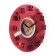 Wall clock, interior: kitchen, "cup of coffee", silent, d-30 cm