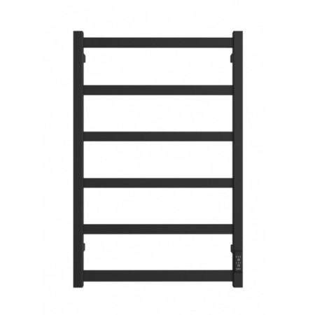 Electric towel "Dvin" J Plaza Neo, 800x500 mm, dimmer, black matte-1