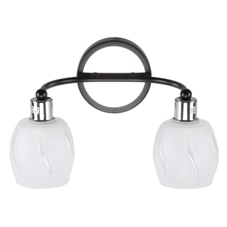 Bra Stewsvet 10145/2WBK+CR WT, 2x60W, E14, 22x16x32 cm, color chromium