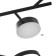 Luer with PDU 2300/9BK LED 190W 3000-6000K Black 85x85x9 cm Bayerlux