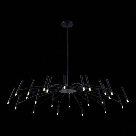 Ceiling lamp ST LUCE. SL1214.402.24. Spidey. 24x5 watts, G9, 4000k, 132x132x100 cm, black color-1