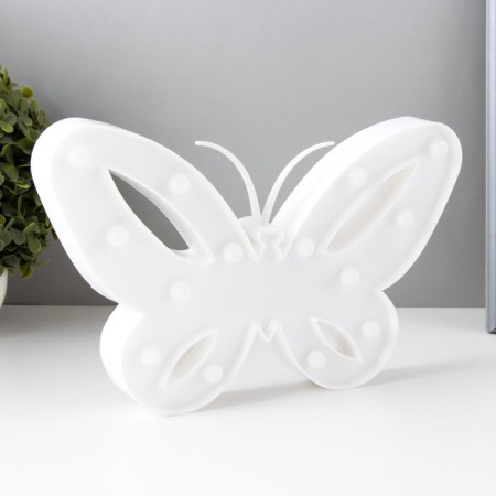 Night Plastic from batteries 2AA "Butterfly" mix 17x25.8x2.8 cm Risalux-1