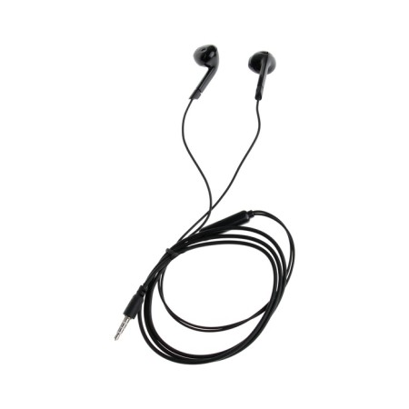 R-2 headphones, wired, inserts, microphone 1 m, jack 3.5 mm, black-1