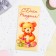 Money envelope "Happy Birthday!" Bear, 16x8 cm