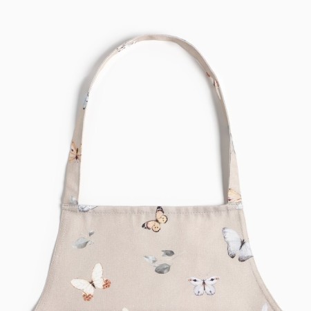 Apron Ethel "Butterflies" 60x70 cm, 100% cotton, mitch 186 g/m2-1