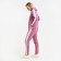 Women's costume (sweatshirt/trousers) Charlotte, dry rose, size 48
