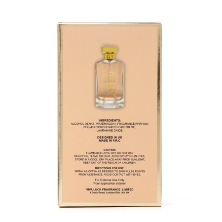 Women's toilet water Amazing Gold, 100 ml-5