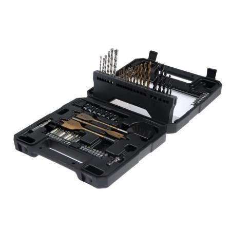 Set universal tundra, wood drill, concrete, metal, bits, end. heads, 70 pcs.-2