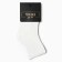 Children's socks minku, white color, 7-10 cm