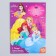 Book with stickers, princesses