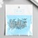 Decor for creativity Metal "Musical note" silver 1.3x0.7 cm