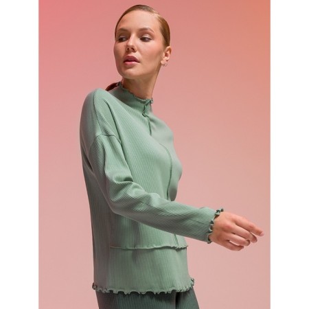 Female jumper, size 48, green color-5