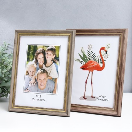 Photo frame plastic 15x20 cm "eco-style with frame" 23x18 cm-4