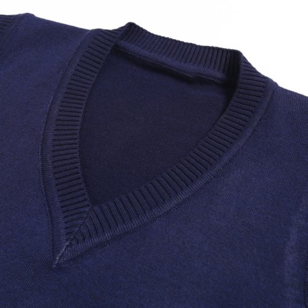 School vest for a boy, blue color, height 152-158 cm-6