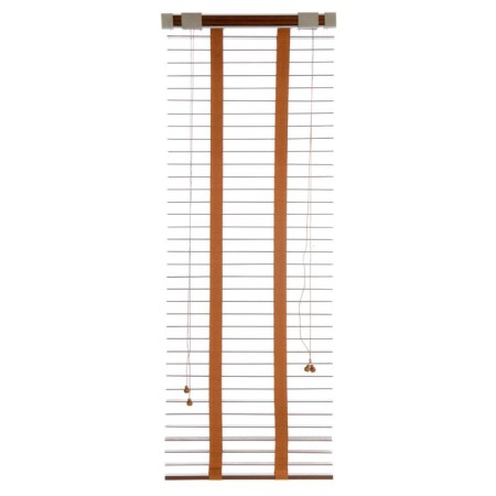 Blinds wooden, size 60x160 cm, color is zebrano red-1