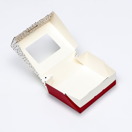 Folding box "Red Balt" 10 x 8 x 3.5 cm-3