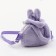 Children's "Bunny" bag with a bow, 18 cm, purple color
