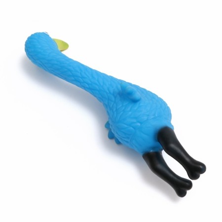 Flosing "Flamingo" toy for dogs, 22.5 cm, blue-2