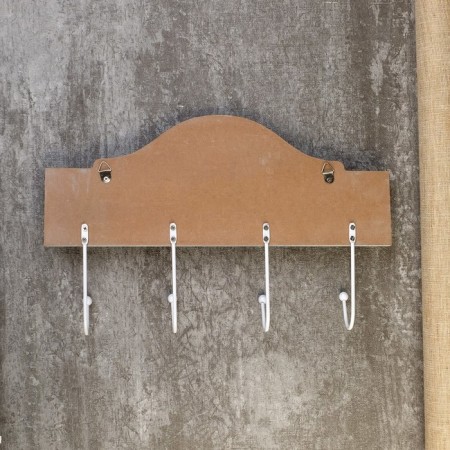 Decorative tree hooks "heart. Home" 21x5x34 cm-3