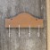 Decorative tree hooks "heart. Home" 21x5x34 cm
