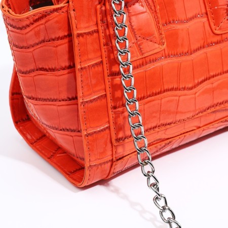 Bag Female Tout with Lightning, Orange color-3