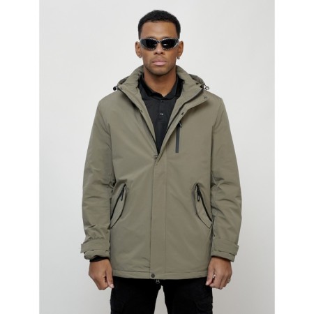 Male park, size 54, gray color-4