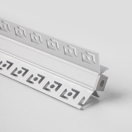 Built-in angular aluminum profile (inner angle) for Elektrostandard LED tape, LL-2-ALP014, 2 m, color gray color-1