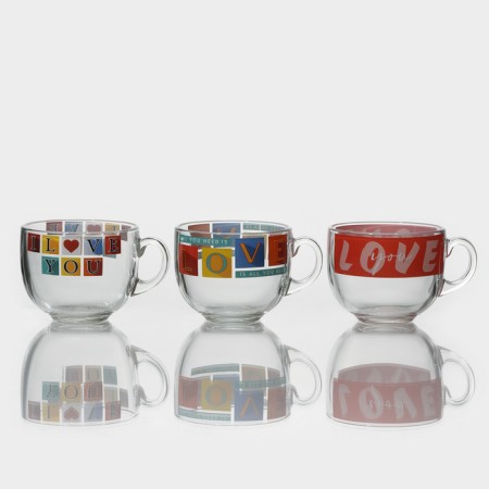 Glass Jambo Glass, 500 ml, mix-5