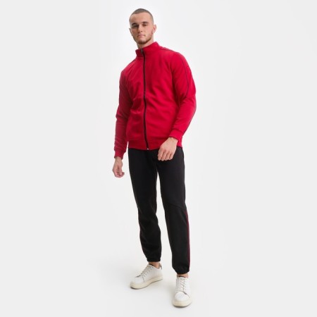 Sports costume male, red color, size m-4