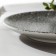 Porcelain plate flat lunar, d = 16.5 cm, gray color