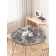 The tablecloth "Marble cracks", round, oxford, elastic band, size 120x120 cm, diameter 75-100 cm