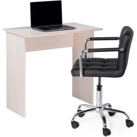 Computer table KIWI chipboard, dairy oak 80x48x75 cm-3