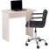 Computer table KIWI chipboard, dairy oak 80x48x75 cm