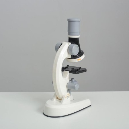 Microscope "Young Botanik" Frendering to x1200, white, backlight-4