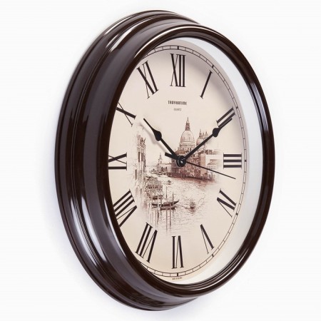 Watching clock, interior "city", D-31 cm, silent-1