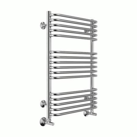 Water towel Terminus "Standard" P16, 500x800 mm, lower connection, chrome-1