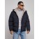 Sports Bologna male winter, size 48, dark blue color