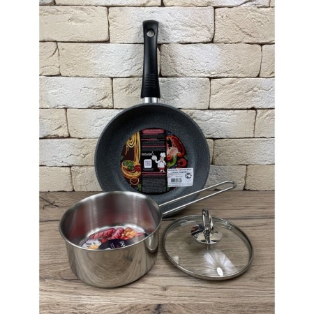 Set of dishes Panairo Sogretta, with a lid-1